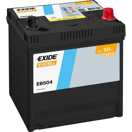 Exide Excell 50 Ah 360 A 200 x 173 x 222 (-/+) | HL Autoosad