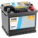 Exide Excell 50 Ah 450 A 207 x 175 x 190 (-/+) | HL Autoosad