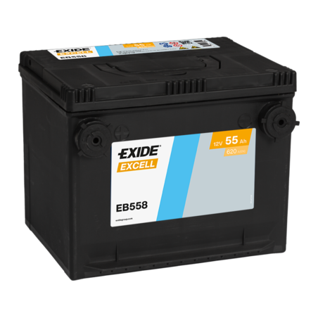 Exide Excell 55 Ah 620 A 230 x 180 x 186 (+/-) USA | HL Autoosad
