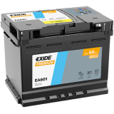Exide Premium 60 Ah 600 A 242 x 175 x 190 (+/-) | HL Autoosad