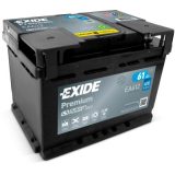 Exide Premium 61 Ah 600 A 242 x 175 x 175 (-/+) | HL Autoosad