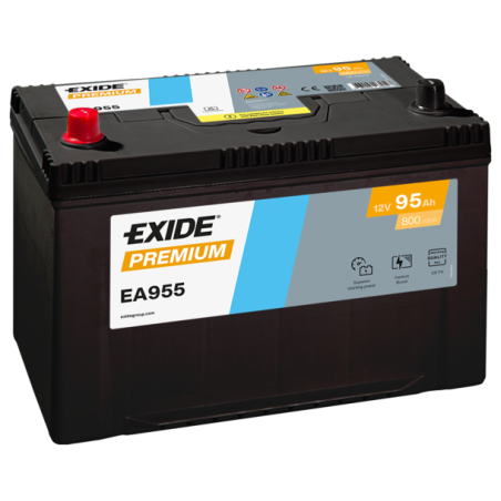 Exide Premium 95 Ah 800 A 306 x 173 x 222 (+/-) | HL Autoosad