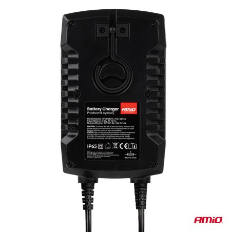 AMiO digitaalne akulaadija AGM GEL 8 A 12/24 V | HL Autoosad