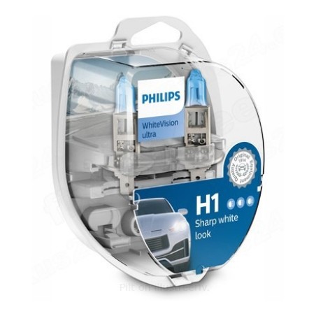 Philips WhiteVision Ultra H1 halogeenlambid, 55 W, 12 | HL Autoosad