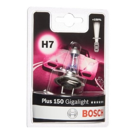 Bosch gigalight Plus 150 H7 12 V 55 W autolamp, 1 tk | HL Autoosad