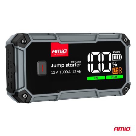 AMiO 3-ühes käivitusseade 12 V 12 Ah 1000 A | HL Autoosad