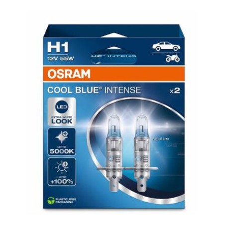 Osram H1 Cool Blue Intense 12 V 55 W, 2 tk | HL Autoosad