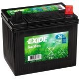Exide murutraktori aku 12 V 24 Ah 197 x 132 x 186 (-/+) | HL Autoosad