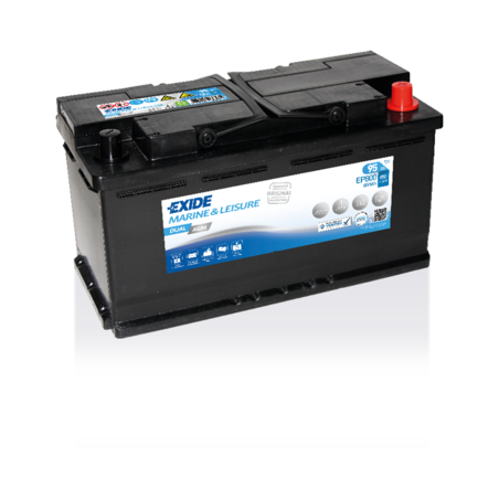 Exide DualAGM 92 Ah 850 CCA 353 x 175 x 190 (-/+) | HL Autoosad