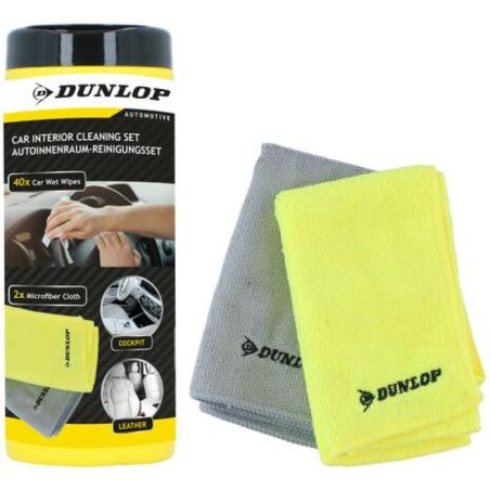 Dunlop interjööri puhastuskomplekt 3 erinevat toodet | HL Autoosad
