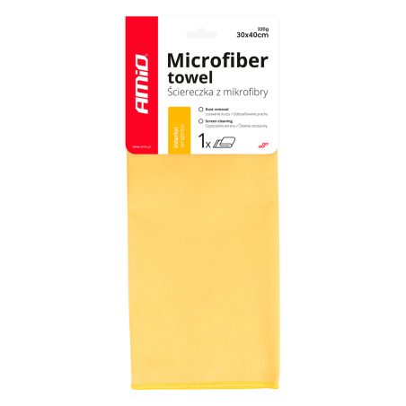 AMiO mikrofiiber interjööri puhastuslapp 30 x 40 cm | HL Autoosad