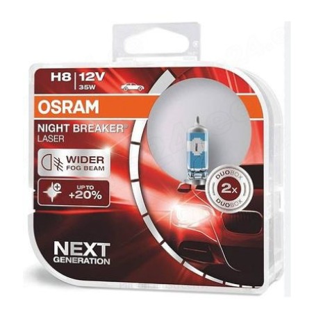 Osram H8 Night Breaker Laser + 150% 35 W 12 V PGJ19-1 | HL Autoosad