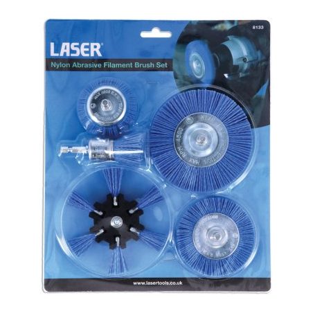 Laser Tools nailon abrasiivharja komplekt | HL Autoosad