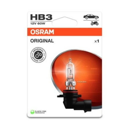 Osram HB3 60 W 12 V 9005 blister, 1 tk | HL Autoosad