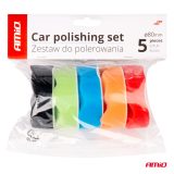 AMiO auto poleerimiskettad, 5 tk, Ø 80 mm | HL Autoosad