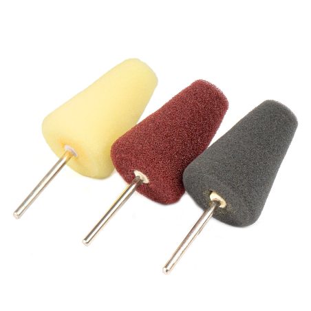 AMiO koonilised poleerimiskäsnad, 3 tk 25 mm | HL Autoosad