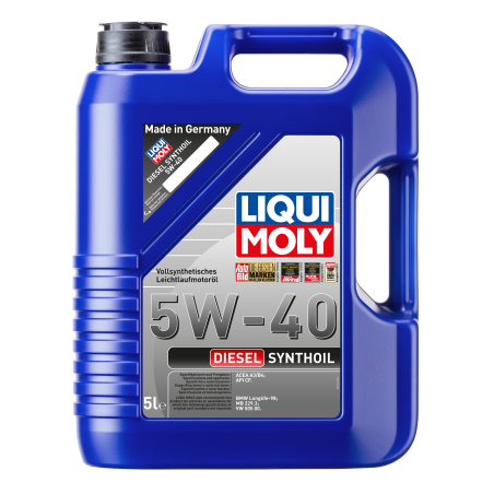 Liqui Moly diiselmootori täissünteetiline õli 5W-40 5 L | HL Autoosad