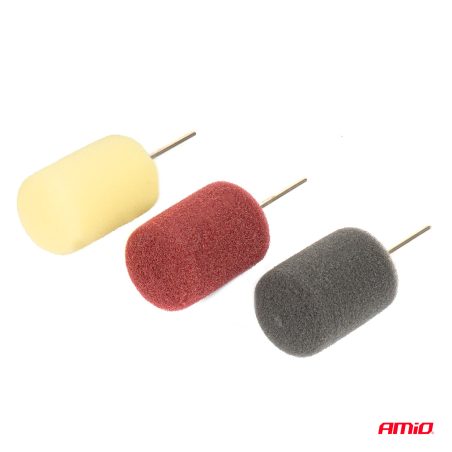 AMiO silindrilised poleerimiskäsnad, 3 tk 25 mm | HL Autoosad