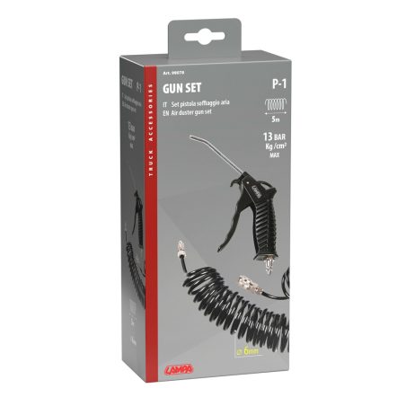 Lampa õhuga puhastaja spiraalvoolikuga, 6 mm | HL Autoosad