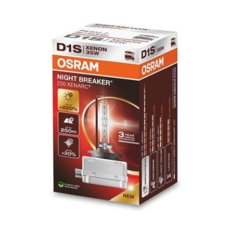 Osram D1S 35W Xenarc® Night Breaker® Laser +220 | HL Autoosad