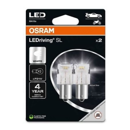 Osram LEDriving SL 7506DWP-2BL 1,4 W 12 V W3x16d P21W | HL Autoosad