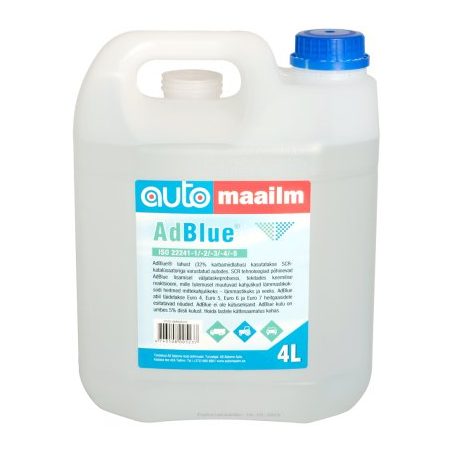 Automaailm AdBlue valamisotsikuga, 4 L | HL Autoosad