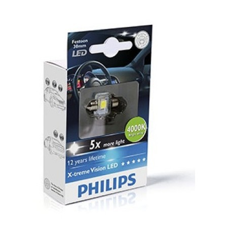 Philips X-tremeUltinon Gen2 LED-pirn 12 V 1 W 14 x 30 | HL Autoosad