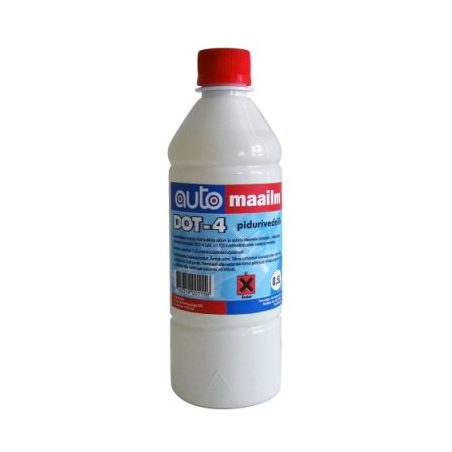 Automaailm pidurivedelik DOT-4 0,5 L | HL Autoosad