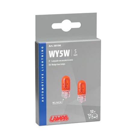 Lampa 5 W oranž, soklita | HL Autoosad