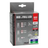 Lampa 12/24 V LED pirn HID 35 W, 2 tk, asendus D2S, D2R | HL Autoosad