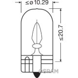 Osram 12 V 2 W W2,1x9,5D karbis | HL Autoosad