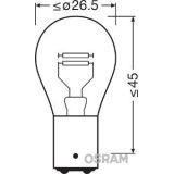 Osram 12 V 21/5 W BA15d | HL Autoosad