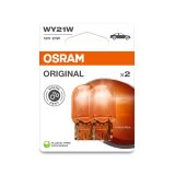 Osram 12 V 21 W WY21W kollane WX3x16d, 2 tk | HL Autoosad
