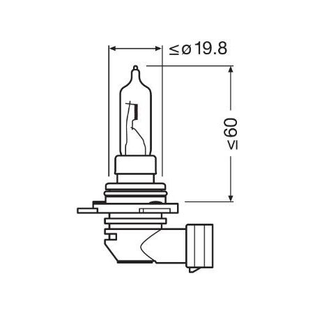 Osram 12 V 55 W PX22D HIR2 | HL Autoosad