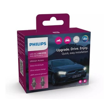 Philips LED H4/H19 11342 12 V U2500 cx | HL Autoosad