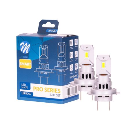 M-Tech 12 V LED H7 Pro Smart 6000K, 2 tk | HL Autoosad