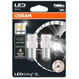 Osram 12 V LED PY21W amber 1,3 W BAU15S, 2 tk | HL Autoosad