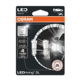 Osram 12 V LED W2,3W 6000K 0,25 W W2x4,6D, 2 tk | HL Autoosad