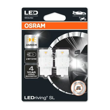 Osram 12 V LED WY21W amber 1,4 W WX3x16D, 2 tk | HL Autoosad