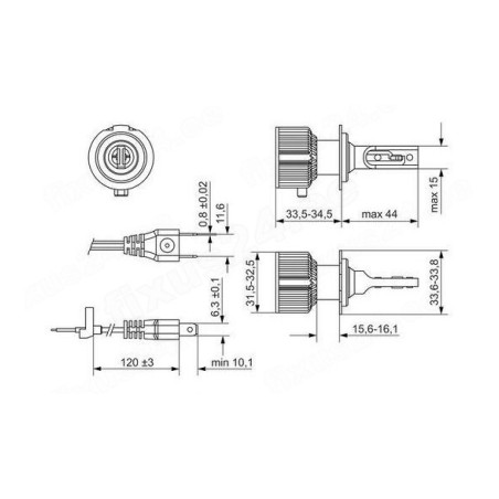 Bosch ECO LED H7 12 V 24 W PX26d paar | HL Autoosad