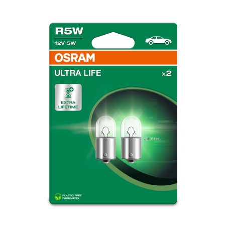 Osram 12 V R5W 5 W BA15S 2xblister | HL Autoosad