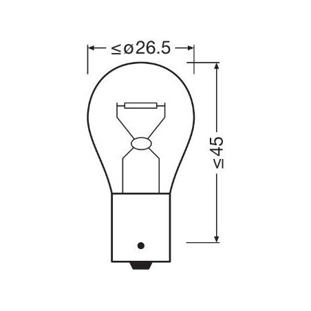 Osram 24 V 21 W BA15S | HL Autoosad
