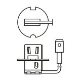 Bosch H3 12 V 55 W Pure Light kartong, 1 tk | HL Autoosad