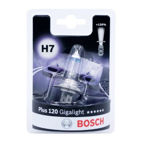 Bosch H7 12 V 55 W Gigalight Plus 120% 1 tk | HL Autoosad