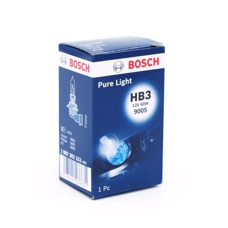 Bosch HB3 12 V 60 W Pure Light kartong, 1 tk | HL Autoosad