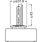 Osram D5S Xenarc 25 W PK32D-7, 1 tk | HL Autoosad
