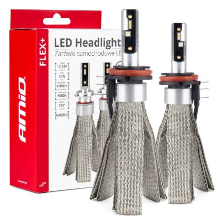 AMiO FLEX + H15 LED CANbus 6000K 12–24 V | HL Autoosad
