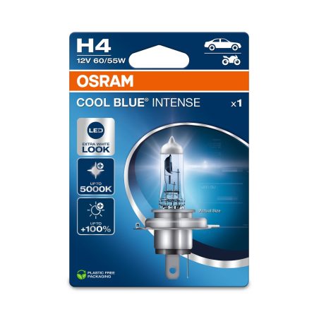 Osram H4 12 V 60/55 W Cool Blue Intense, 1 tk | HL Autoosad