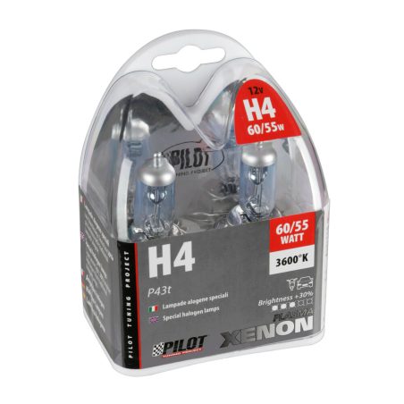 Lampa H4 ksenoon, 2 tk, 12 V, 60/55 W, P43t, 6500K | HL Autoosad