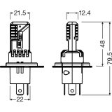 Osram H4 LEDriving HL Easy 12 V 6500K, 2 tk | HL Autoosad